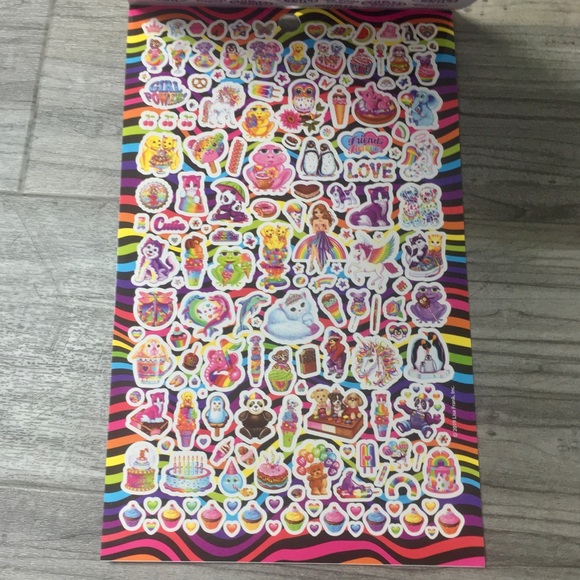 🏷 LISA FRANK 600 Piece Stickers Y2K 90s - Picture 6 of 6